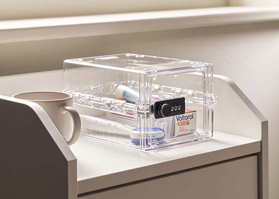 Why every care home needs a lockable medicine box for safe & compliant medication storage