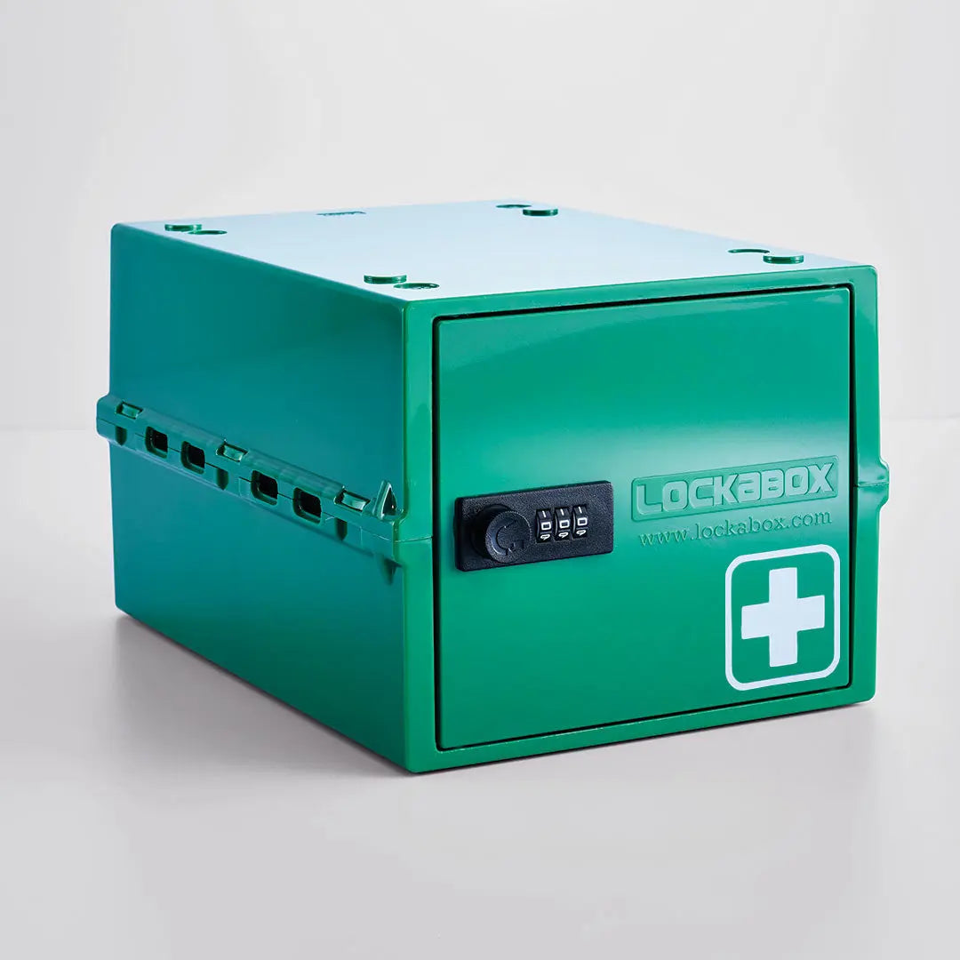 #colour_Medi Green Green Medication Lock box with 3 digit combination code