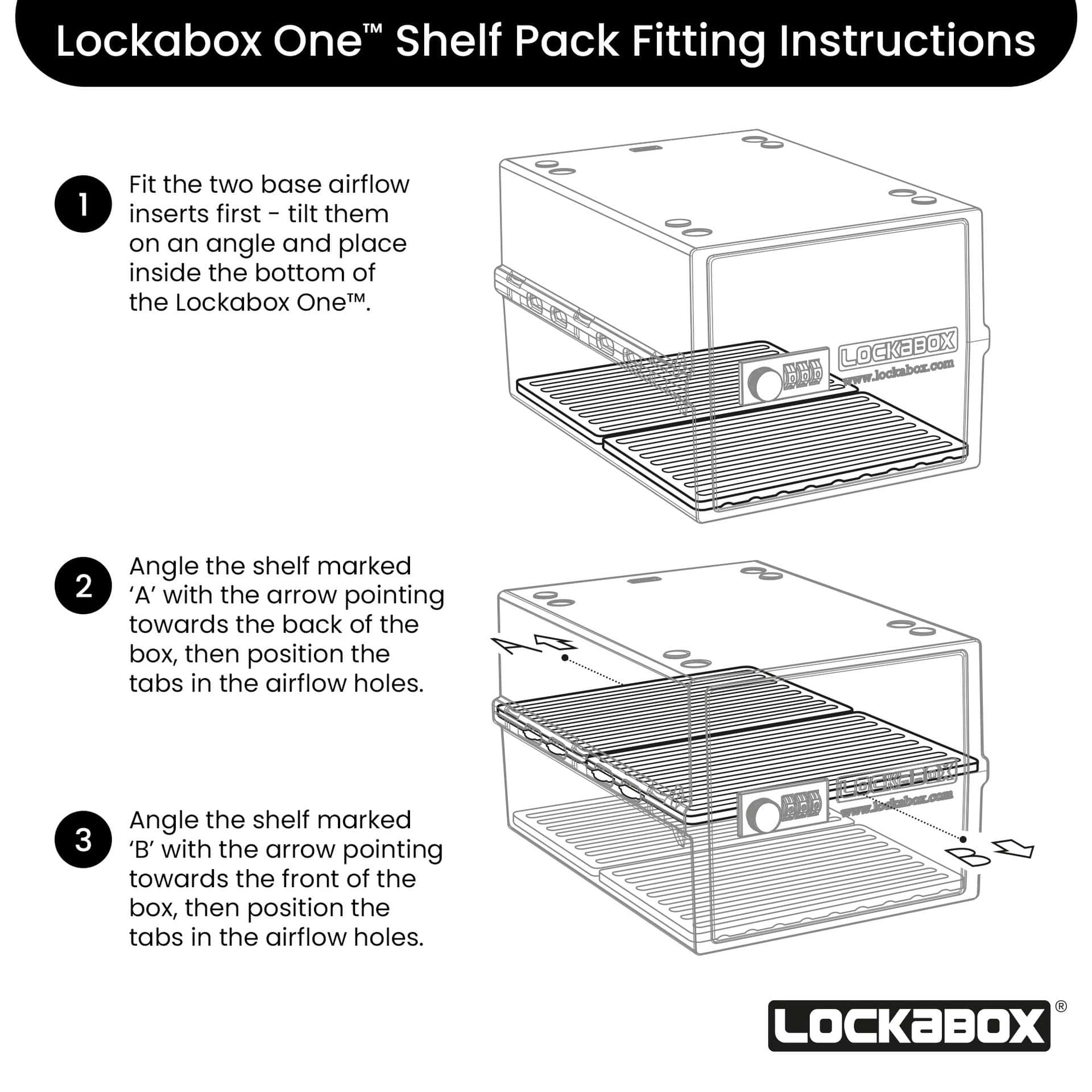 Lockabox One™ Shelf Pack
