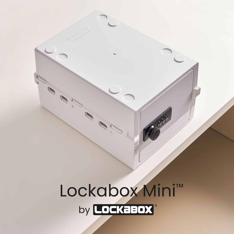 Lockabox Mini™ Lockable storage box | Lockabox