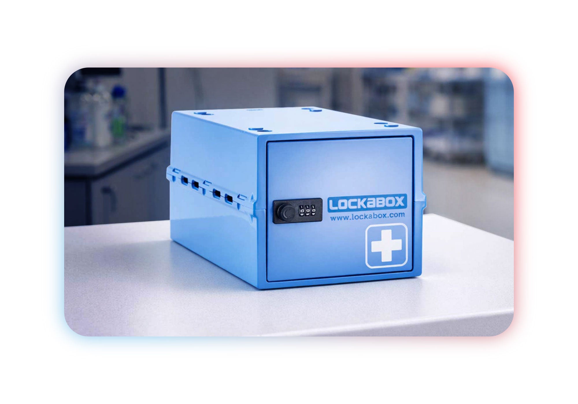 Lockabox Lock box in a healthcare environment