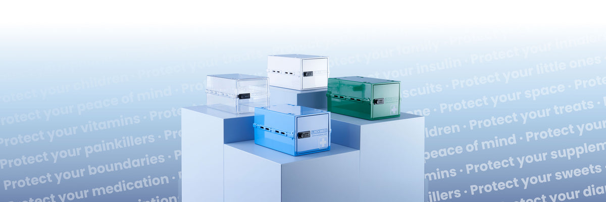 Lockable Storage Box With a built in Combination Lock | Lockabox