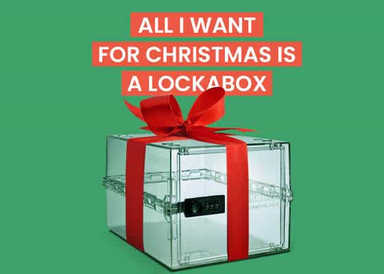 lock box Christmas gift | lockable chocolate box