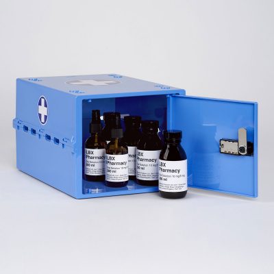 Lockabox One Medi Blue | Lockable medicine box