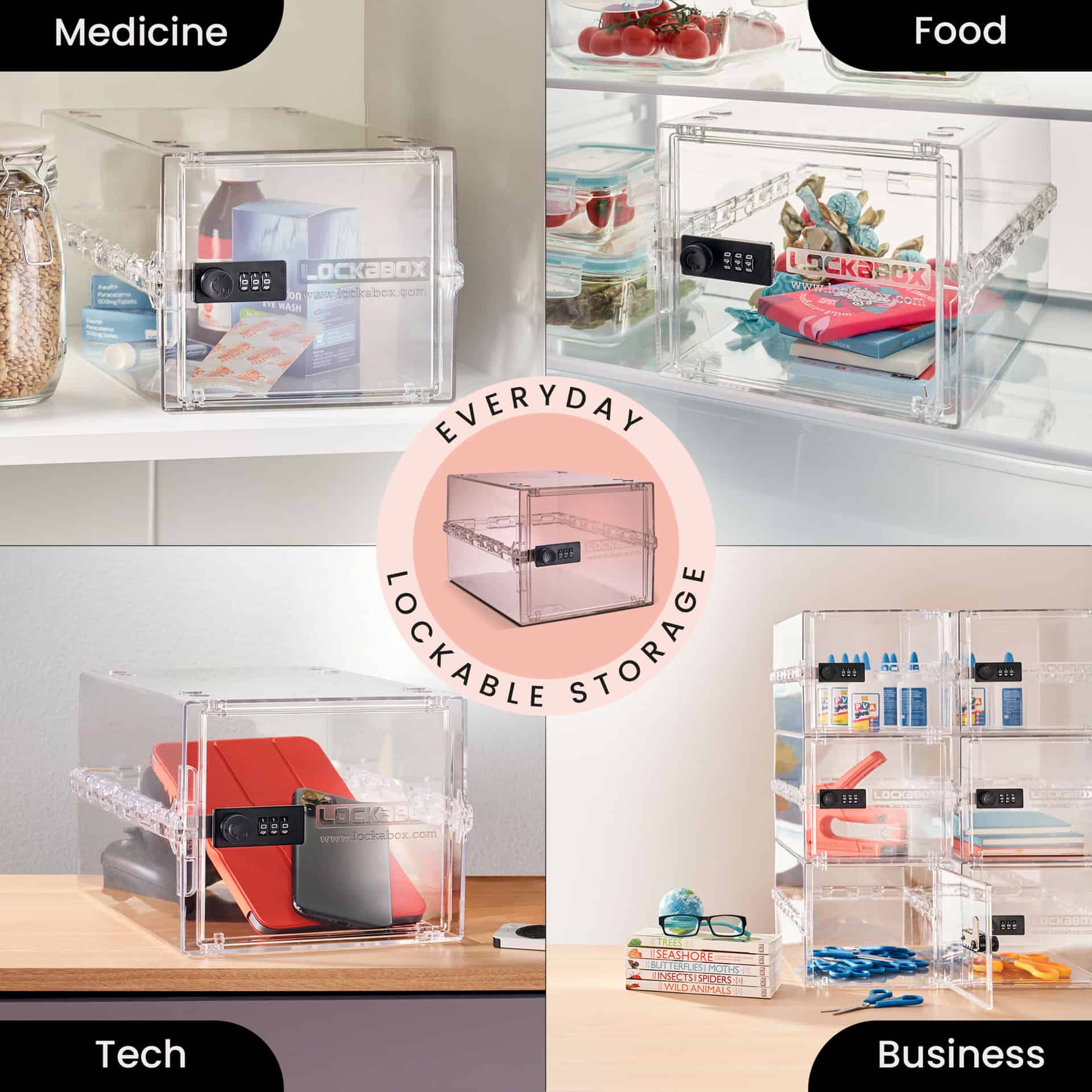 Lockabox One™ Business Bundle - Storage Box With Lock