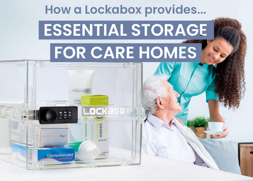 Person centered care | lockable medicine box for care homes
