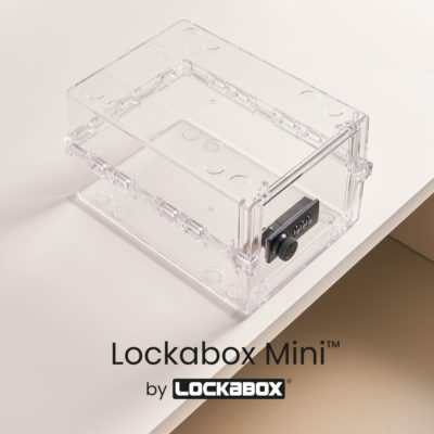 Small Lockable Box - Lockabox Mini Crystal