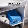 Lockable Box for topical creams, lotions and ointments