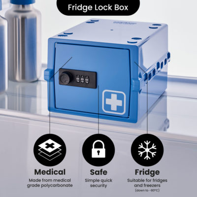 Lockable Medication Box For Fridge