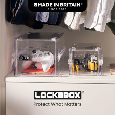 Lockabox One™ and Lockabox Mini™ Small & Medium Sized Lockable Boxes