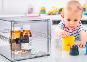 Lock box for medication
