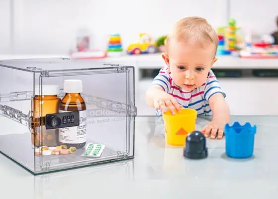 Child Safe Medicine Box