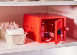 Lock box for medication
