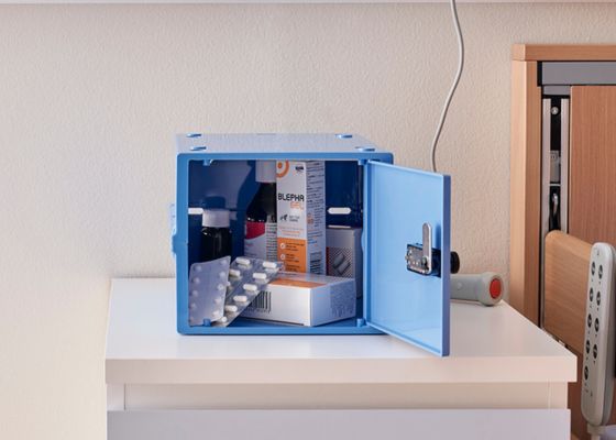 CLBLM - bedside Big Lockable Medicine Box