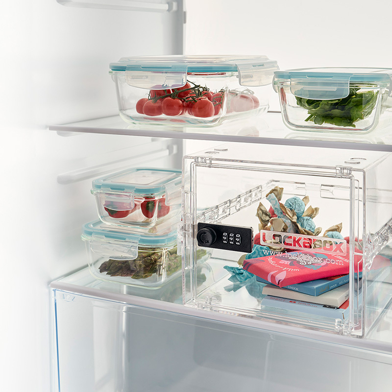 Don’t get mad. Get Lockabox. <br/>Your food stays yours.